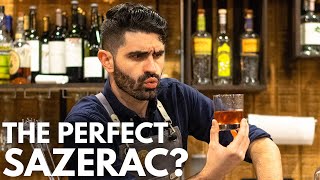 How to make The Perfect Sazerac Cocktail [upl. by Avir]