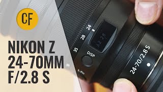 Nikon Z 2470mm f28 S lens review with samples [upl. by Kokaras]