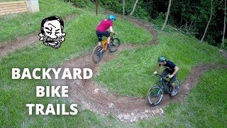 Backyard MTB Trails  Building amp Riding [upl. by Libbi55]