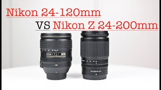 Nikon Z 24200mm VS Nikon 24120mm F4 Picture quality Focus speed and Focus Breathing [upl. by Tyre643]