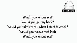 Rescue meOneRepublic lyrics [upl. by Shalom]