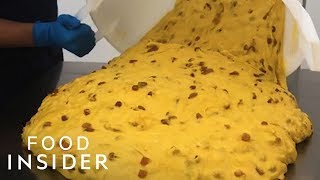 How Italian Panettone Is Made Using A 137YearOld Family Technique [upl. by Nylhtak]