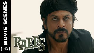 Aye Battery  Raees  Action Scene  Shah Rukh Khan Mahira Khan Nawazzudin Siddiqui [upl. by Birkle]