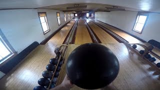 Almost 100 Year Old Bowling Alley You Can Still Use Shohola Pennsylvania [upl. by Imray]