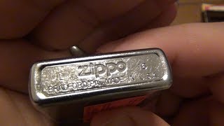 All About Zippo Lighters How To Date Your Zippo For Collecting amp Values [upl. by Esserac]