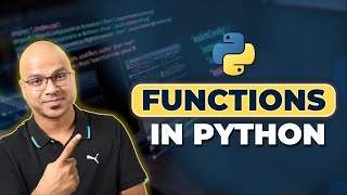 32 Python Tutorial for Beginners  Functions in Python [upl. by Hornstein]