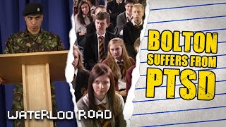 Bolton Smilie Suffers from PTSD MidAssembly  Waterloo Road [upl. by Nyrrat]