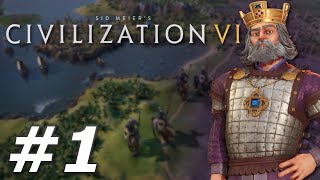 Civilization 6 Deity Byzantium  A Solid Start Part 1 [upl. by Niloc]