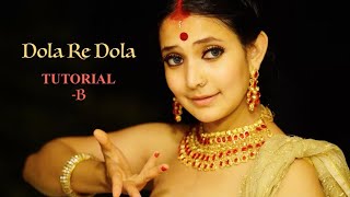 Dola Re Dola Tutorial  Section B  Devdas [upl. by Ekusoyr]