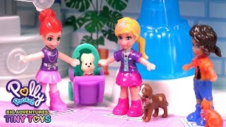 Polly’s Pet Palooza 🐶Toy Play  Polly Pocket [upl. by Nannarb463]