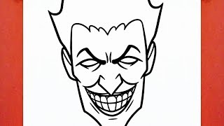 HOW TO DRAW THE JOKER [upl. by Subocaj]