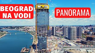 BEOGRAD NA VODI  PANORAMA  BELGRADE WATERFRONT [upl. by Laundes]