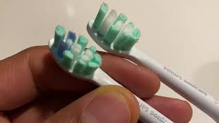 Philips Sonicare Toothbrush  Replacing Toothbrush Head [upl. by Zevahc]