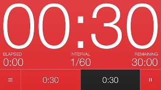 30 Second Interval Timer [upl. by Albertine390]