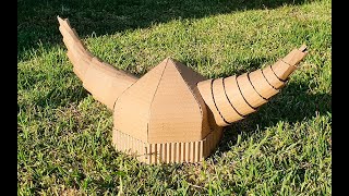 Tutorial Gorro Vikingo  Viking Helmet tutorial  DIY [upl. by Proffitt]