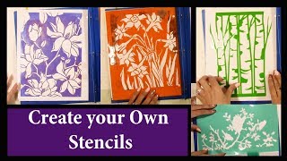 How to Create Your Own Stencils [upl. by Nolyaw170]