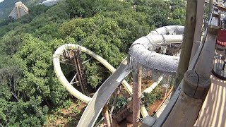 Loop Slide at Valley of Waves Sun City [upl. by Winther852]