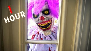 1 Hour of Hugz The Clown  Scary Clown Compilation WeeeClown Around [upl. by Judye]