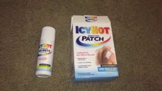 ICY HOT PATCH amp APPLICATOR [upl. by Fidelity]