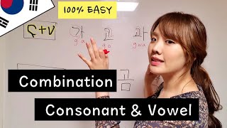 How to make WORD with Consonant and Vowel Hangul class 3 [upl. by Eudosia]