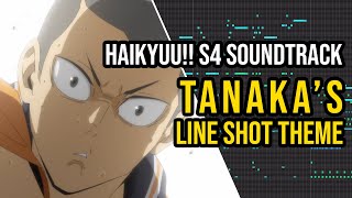 Haikyuu S4 Episode 23 OST  Tanakas Line Shot Theme  The Threat of Trust HQ Cover [upl. by Ddej]