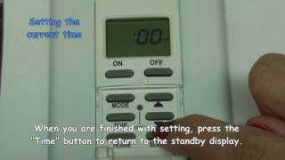 InWall Digital Timer TM097  How to set up the programs [upl. by Scrivings639]