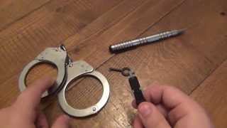 Cool HiddenCovert Handcuff Key In A Pen [upl. by Wrennie45]