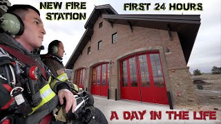 First 24 Hours in a New Fire Station  A Day in the Life [upl. by Ausoj]