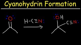 Cyanohydrin Formation Reaction Mechanism [upl. by Areek164]