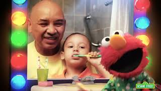 Teeth Brushing with Elmo [upl. by Hollingsworth]