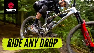 How To Ride Any Drop Off On Your MTB  Mountain Bike Skills [upl. by Mcmaster]