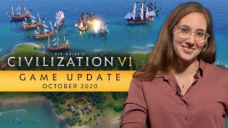 Civilization VI Game Update  October 2020 [upl. by Eniamahs]