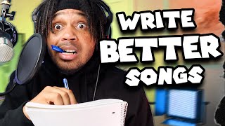 How to Write BETTER LYRICS  CREATIVE Songwriting Tips 2021 [upl. by Dulcy]