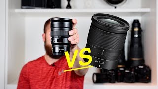 Nikkor Z 2470 F4 vs Z 2470 F28 [upl. by Curson125]