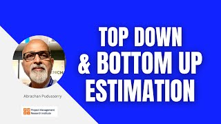 Top down and bottom up estimation explained [upl. by Ody]