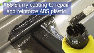 How to repair and reinforce large ABS plastic items using ABS slurry [upl. by Iilek]