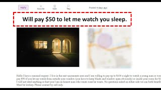 12 Most Disturbing Craigslist Ads [upl. by Janek933]