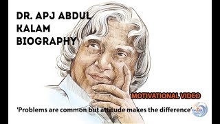 Dr APJ Abdul Kalam Biography in English  Inspirational and Motivational video  kaiZen wave [upl. by Donni]