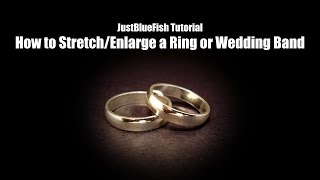 How to Stretch or Enlarge a Ring Tutorial [upl. by Marras551]