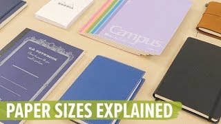 Paper Sizes Explained [upl. by Isaac]