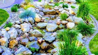 18m NATUR BACHLAUF IM GARTEN BAUEN ANLEITUNG FÜR STEINBACH PROFITIPPS ZU TEICHFOLIEBETONWASSER [upl. by Llerol987]