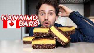 COOKING CANADA Nanaimo Bars 🇨🇦 [upl. by Laehcor610]