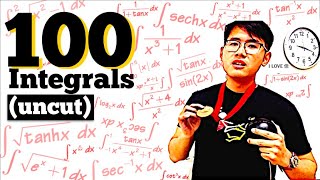 100 integrals in one take [upl. by Harald248]