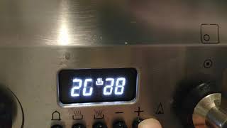 Smeg oven how to set the time [upl. by Catharine659]