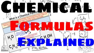 Chemical Formulas  Explained [upl. by Lyford801]