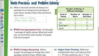 Savvas realize MATH Book Grade 3 Lesson APPLY PROPERTIES 3 AS A FACTOR [upl. by Flynn926]