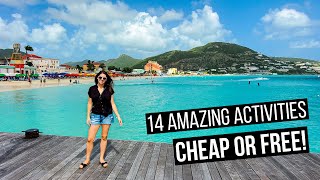 14 ST MAARTEN Attractions You Cant Miss  FREE or CHEAP Things to do in St Maarten [upl. by Lenehc]