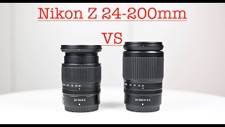 Nikon Z 24200mm VS Z 2470mm F4S Picture Quilty Focus breathing Focus speed [upl. by Ingaborg]