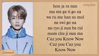 NCT U  Know Now Easy Lyrics [upl. by Pace]