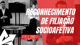 DIREITO DE FAMÍLIA Reconhecimento de filiação socioafetiva [upl. by Georglana886]